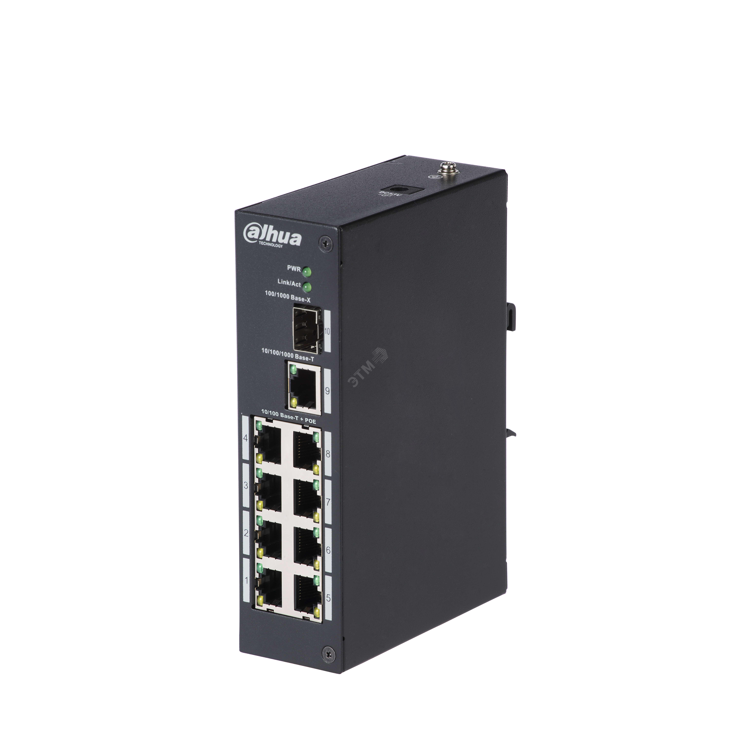 Изображение товара Коммутатор неуправляемый 8x100Мбит/с (RJ45 с PoE+), 1x1Гбит/с (RJ45) + 1xГбит/c (SFP) 96Вт (шт) Изображение товара Коммутатор неуправляемый 8x100Мбит/с (RJ45 с PoE+), 1x1Гбит/с (RJ45) + 1xГбит/c (SFP) 96Вт (шт)