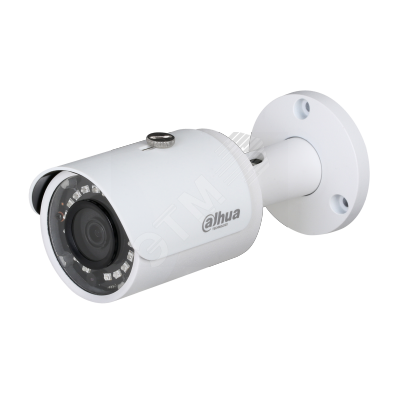 Камера IP 1Мп уличная цилиндрическая 720P,,1/4`` CMOS, объектив 2,8мм, дальность ИК 30м DH-IPC-HFW1020SP-0280B-S3 Dahua