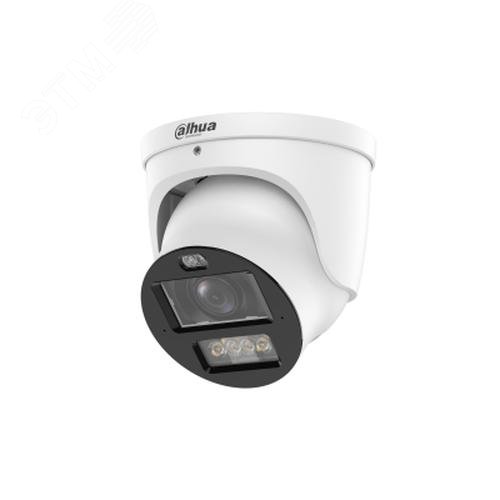 Изображение товара Видеокамера IP 4Мп уличная купольная ИК/LED-50м с PoE (2.7-12мм) (шт)