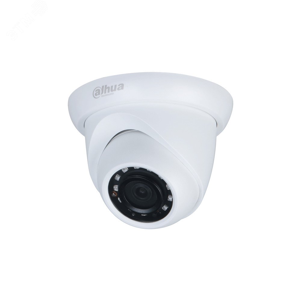 Видеокамера IP 2Мп купольная IP67 ИК-30м c PoE (2.8мм) DH-IPC-HDW1230SP-0280B-S5 Dahua