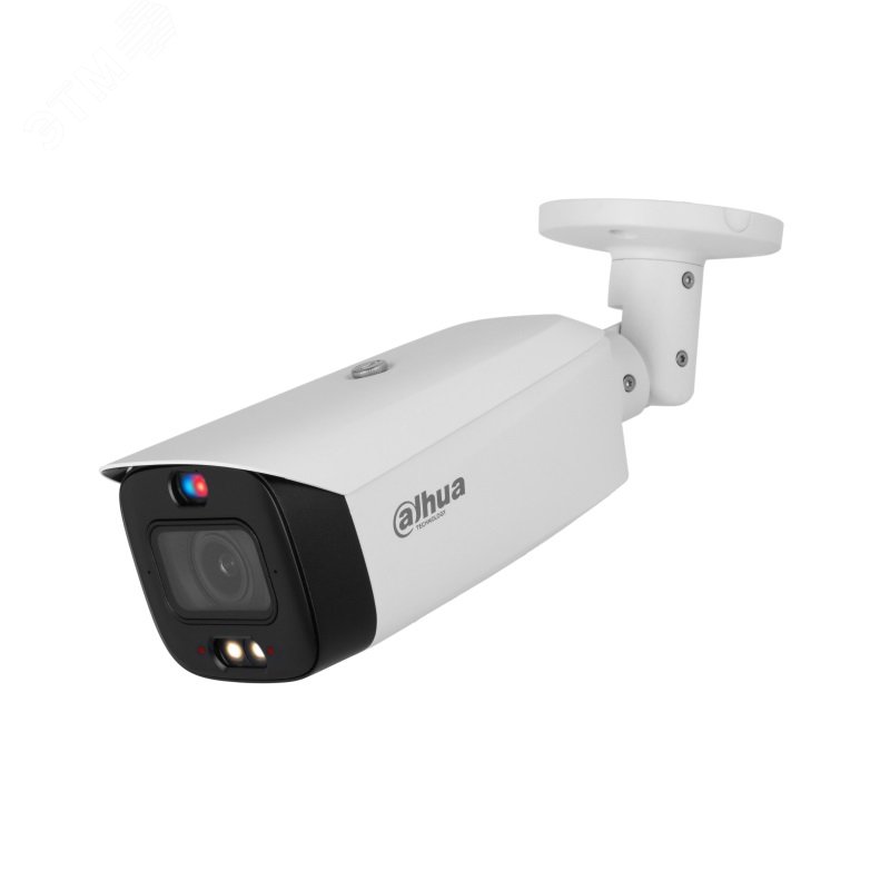 Изображение товара Видеокамера IP уличная 8Мп цилиндрическая ИК-50м/LED-40м PoE с ИИ (2.7-13.5мм) (шт)
