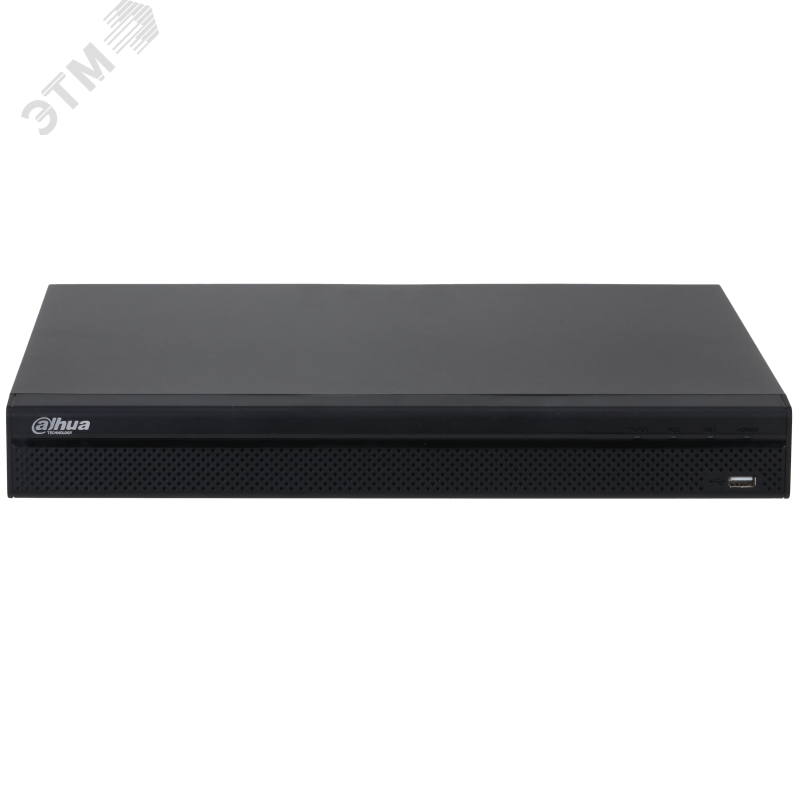 Изображение товара Dahua видеорегистратор IP 16-канальный PoE 4K с поддержкой 2 HDD