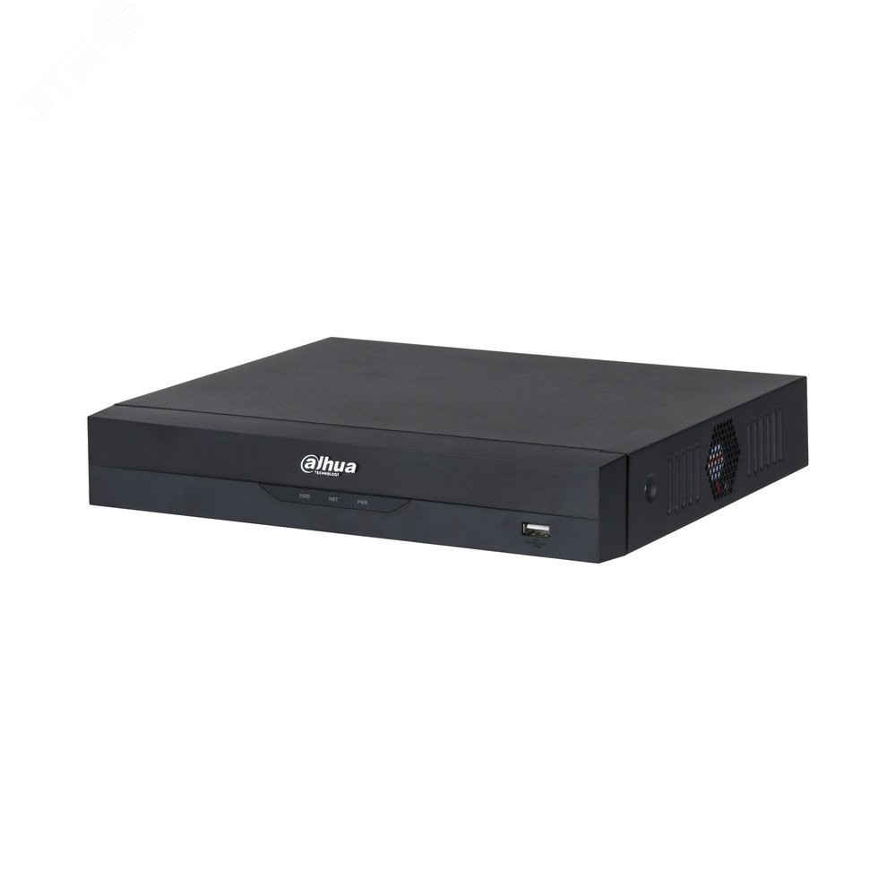 Изображение товара Видеорегистратор IP 8-канальный 12Мп с PoE до 1 HDD (шт)