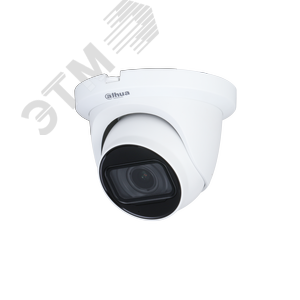 Видеокамера HDCVI 5Мп купольная с ИК-подсветкой до60м IP67 (2.7-12мм)