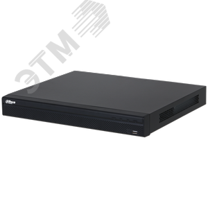 Изображение товара Видеорегистратор IP 8-канальный 12Мп с PoE до 2 HDD (шт)