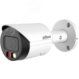 Изображение товара Видеокамера IP 4Мп цилиндрическая уличная ИК-30м LED-30м c PoE IP67 (2.8мм) (шт)