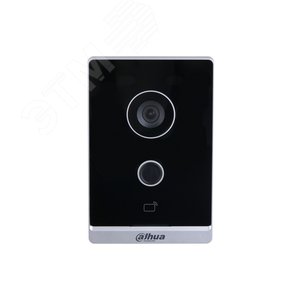 Изображение товара Панель вызывная IP домофона одноабонентская, 2Мп черная (шт)