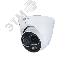 Изображение товара Видеокамера IP тепловизионная ИК-30мм ИИ PoE (4мм) (шт)