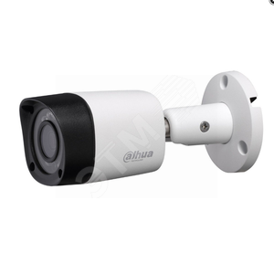 Видеокамера HDCVI уличная цилиндрическая мультиформатная 1Mп (4 в 1) 720P, 1/4' CMOS,фикс. объектив  2.8мм, дальность ИК 20м Dahua