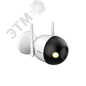 Видеокамера IP 4Мп цилиндрическая уличная IP67 LED-30м с PoE Wi-Fi (2.8мм) DH-IPC-F4CP-LED-0280B Dahua