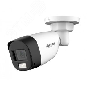 Видеокамера аналоговая 2Мп цилиндрическая уличная ИК-20м LED-20м IP67 (3.6мм) DH-HAC-HFW1200CLP-IL-A-0360B-S6 Dahua