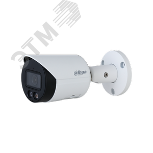 Видеокамера IP 2Мп цилиндрическая уличная IP67 ИК/LED-30м с PoE (2.8мм)