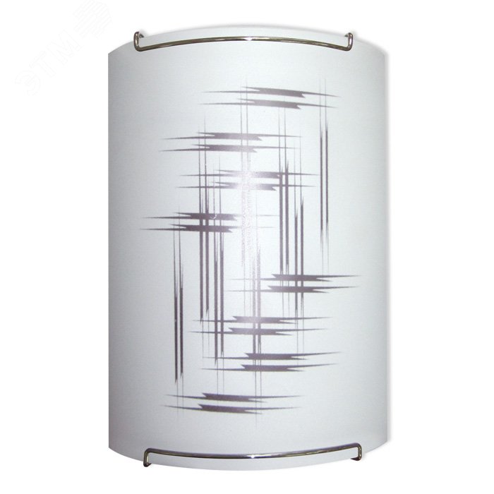 Светильник НББ-21-60 М21 Элегант 150х220 матовый белый/клипсы штамп металлик индивидуальная упаковка 1005205663 Элетех - превью