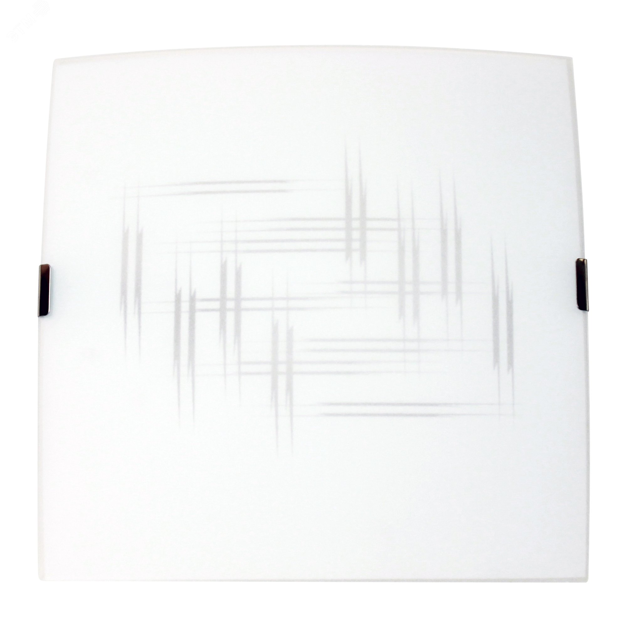 Светильник НПБ-09-60-003 М83 Элегант матовый белый клипсы штамп металлик ИУ 1005205729 Элетех - превью 2