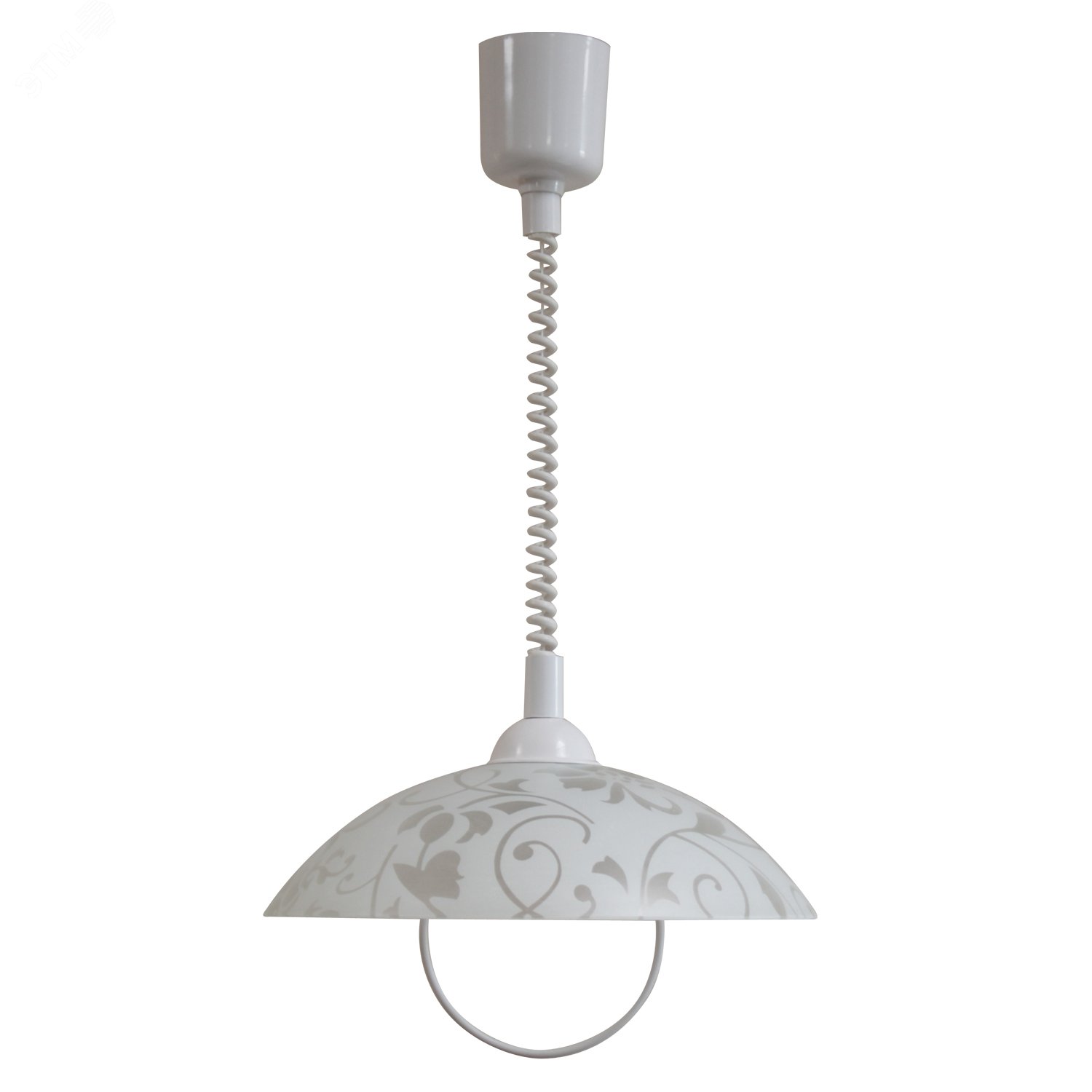 Изображение товара Светильник Эрика 360 НСБ 72-60 М52 - белый, с лифтовым механизмом, IP20