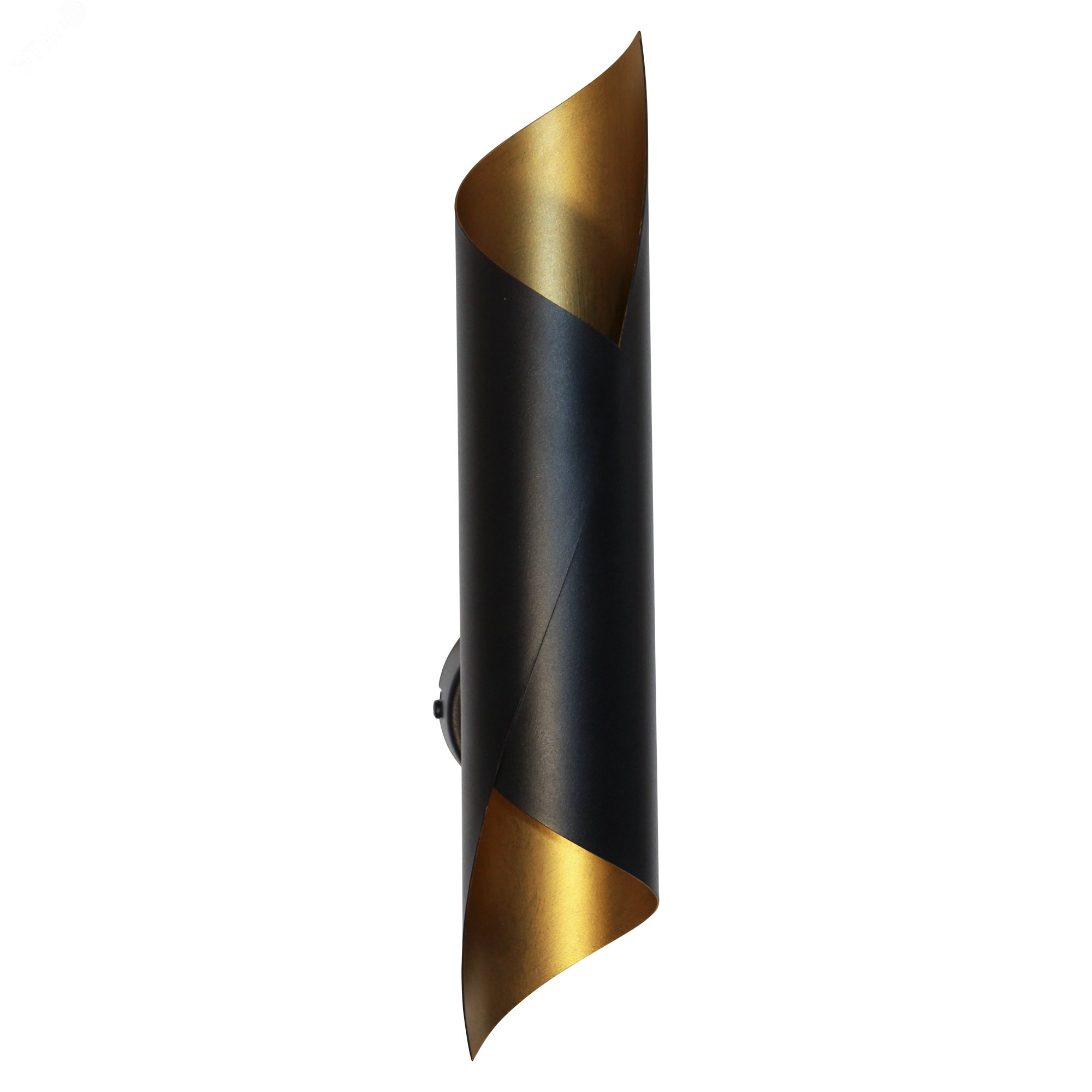 Изображение товара Настенный светильник Маэстро 511 черный золото классика для интерьера 60 Вт