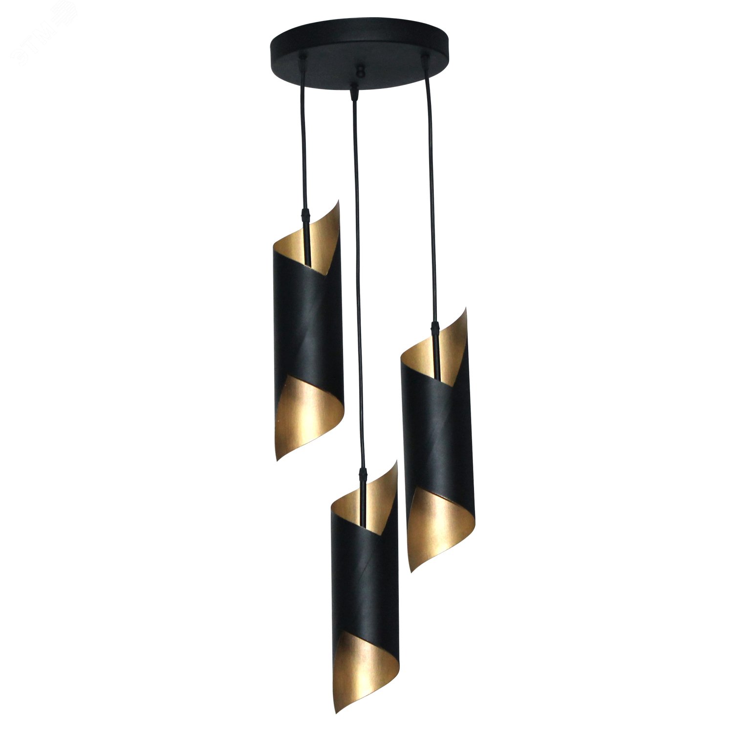 Изображение товара Светильник Маэстро 231 черн.зол.НСБ 01-3х60-138 Е27 ИУ (шт)