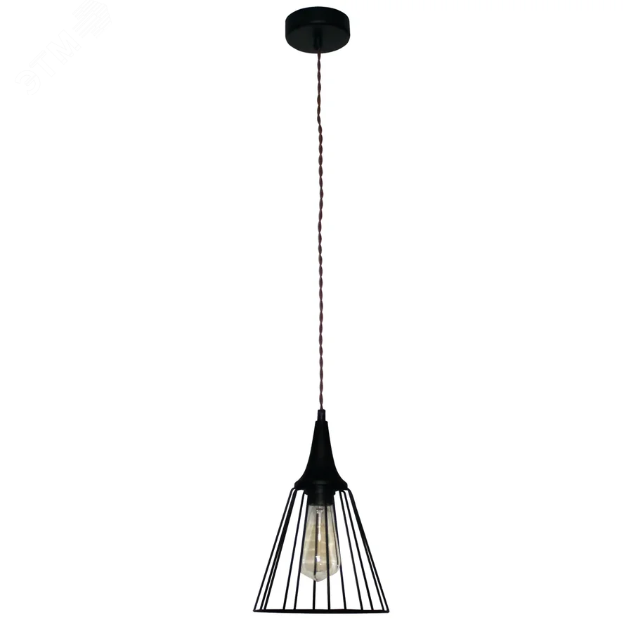 Изображение товара Светильник Форма 211 черн.муар (Плафон Конус) НСБ 01-60-142 Е27 ИУ (шт)