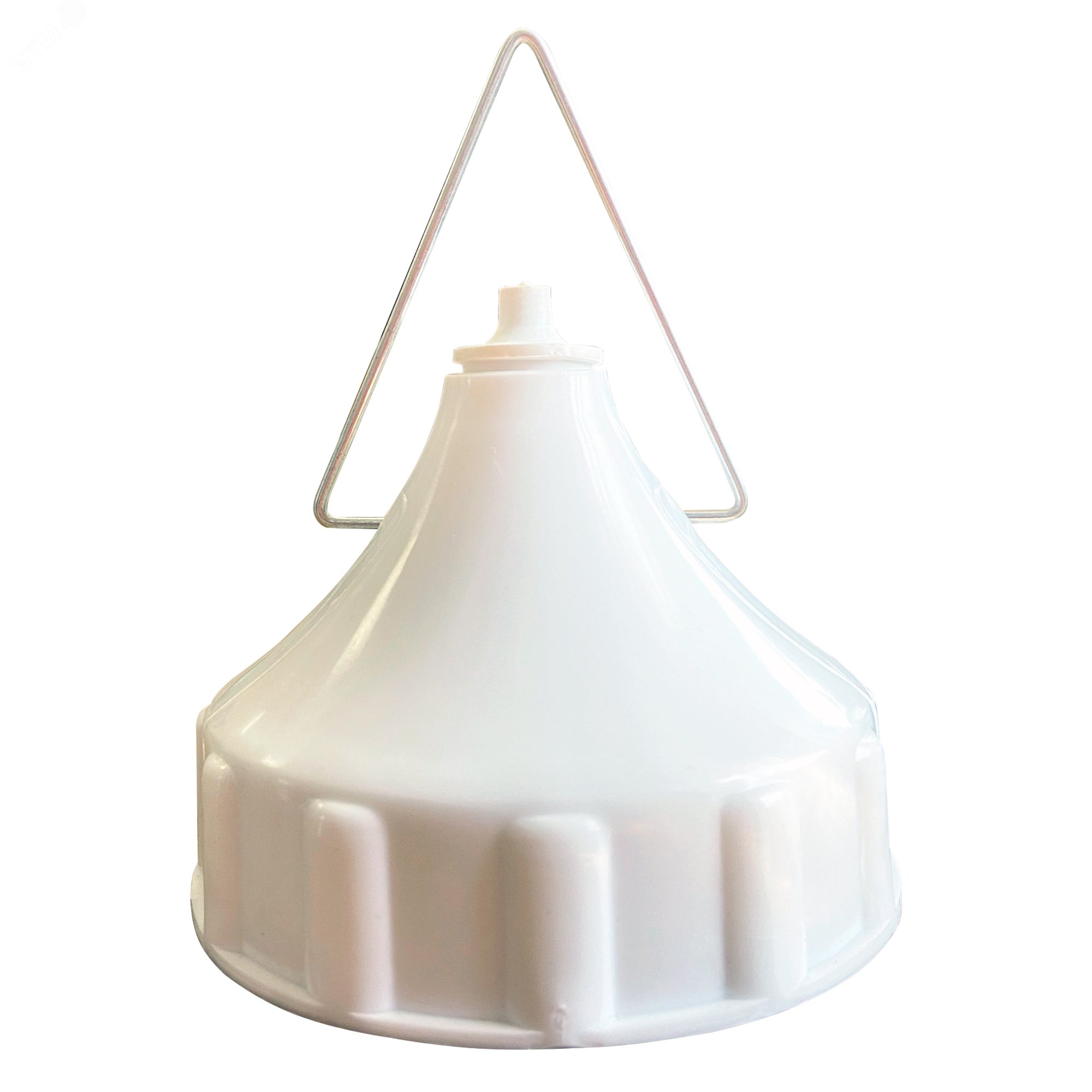 Изображение товара Светильник без стекла НСП 03-60 корпус пластик белый для ламп до 60 Вт