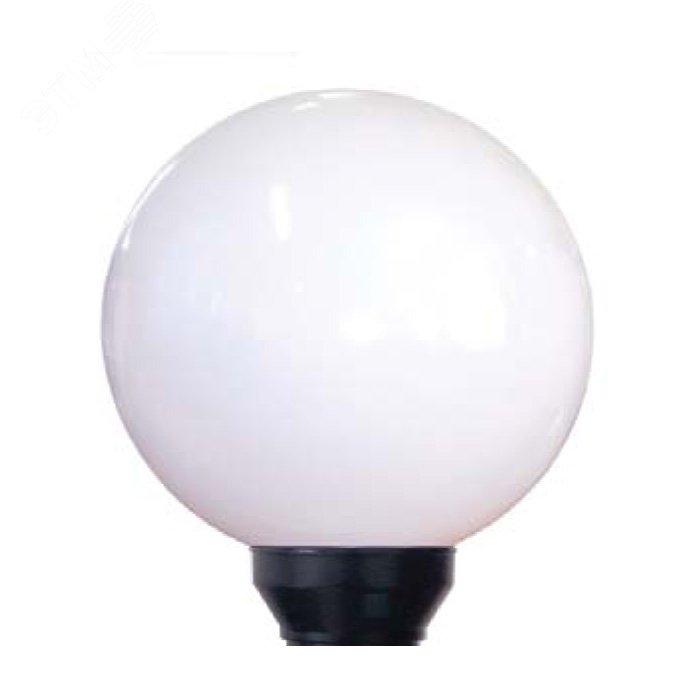 Изображение товара Уличный светильник НТУ 06 60 01 шар 250 опаловый черный IP55 светодиодный