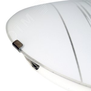 Светильник НПБ- 01-2х60-139 М16 Элегант 300 матовый белый /клипсы штамп металлик индивидуальная упаковка 1005205661 Элетех - 5