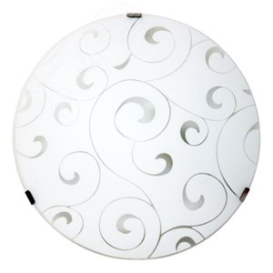 Изображение товара Светильник НПБ-01-2х60-139 М16 Морокко 300 матовый белый /клипсы штамп металлик индивидуальная упаковка (шт)