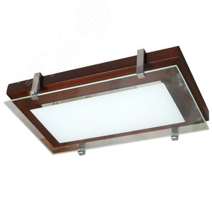 Изображение товара Светильник Полесье 280х160 НББ 06-40 М40 белый корпус венге держатель хром ИУ (шт)