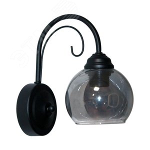 Изображение товара Светильник Берта 511 черн.муар (плафон 06333) НББ 01-60-156 Е27 ИУ (шт)