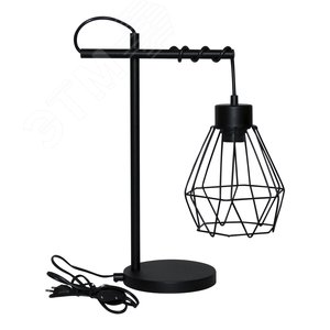 Изображение товара Светильник Магна ННБ 63-60-019 черн.муар /шнур черный ИМ (шт)