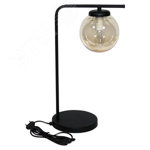 Изображение товара Светильник Лоу ННБ 63-60-004 черн.муар /шнур черный настольный (упак)