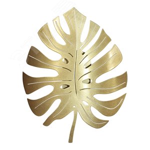 Изображение товара Светильник Монстера 512 золото 330 х 275 НББ 01-60-174 Е14 настенный (упак)