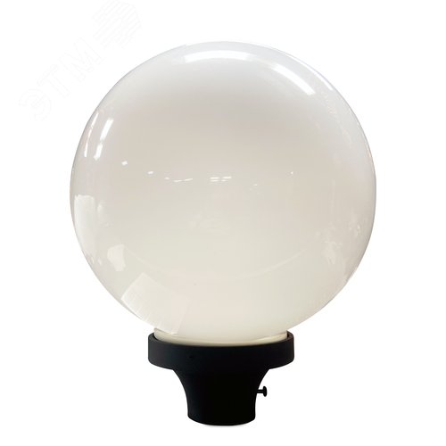 Изображение товара Светильник Шар 300 Б НТУ 06-100-01 опал пмма IP55/корпус алюм. Б145 черный ф60 ИУ (упак)