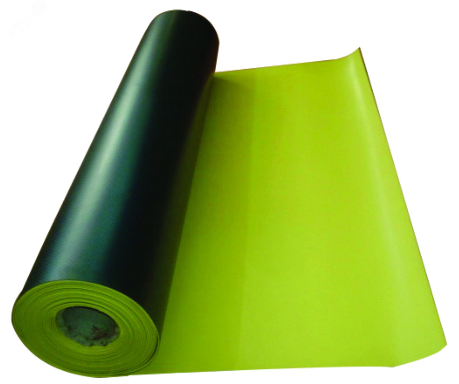 Коврик диэлектрический двухцветный черный верх желтый низ 2 мм (IMBKYA ...