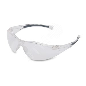 Открытые защитные очки А800, прозрачная линза и оправа, устойчивы к царапинам и истиранию