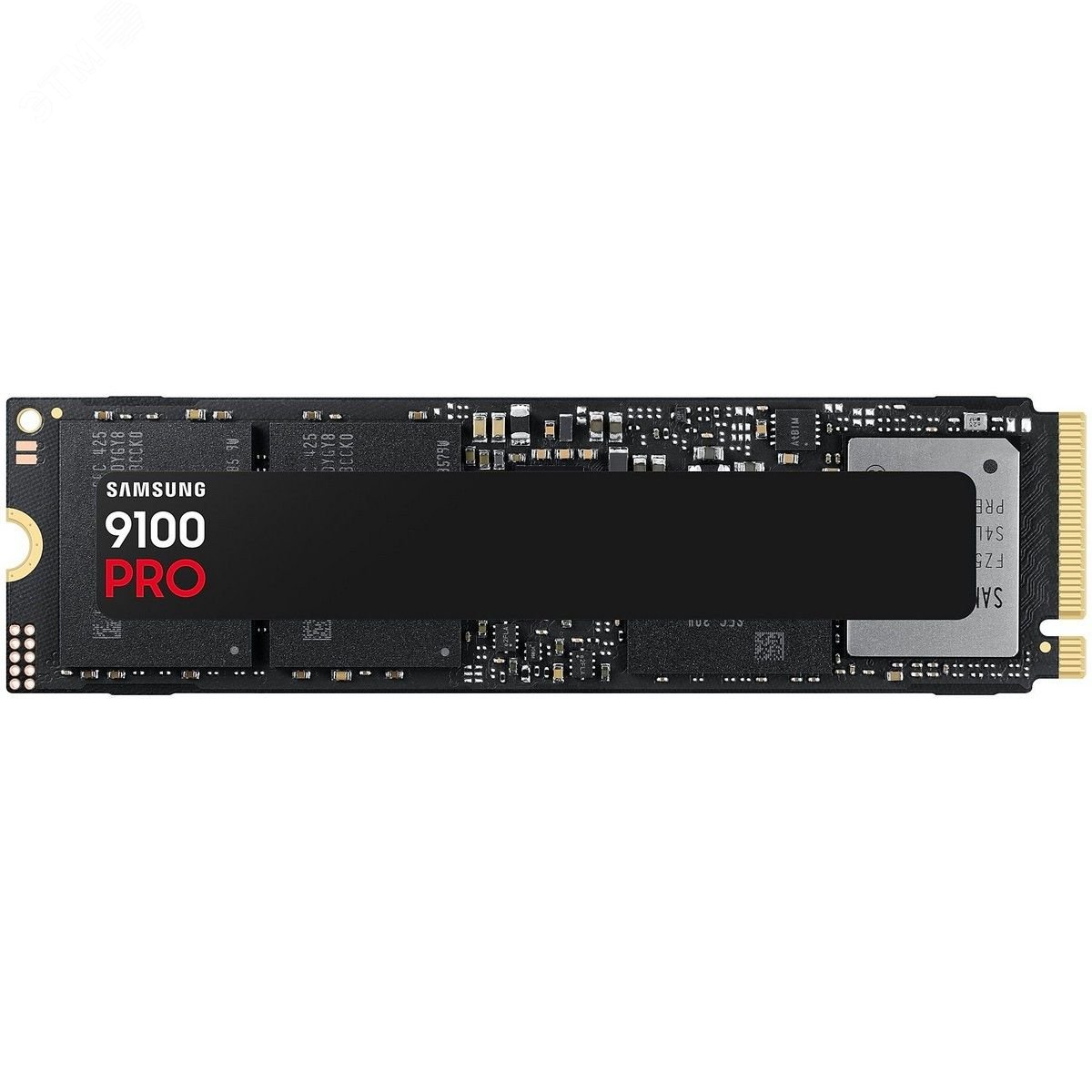 Изображение товара Накопитель SSD M.2 2280 4ТБ 9100 PRO Black, PCIe 5.0 x4, NVMe, 3D NAND, 14800/13400 Мб/с (шт)