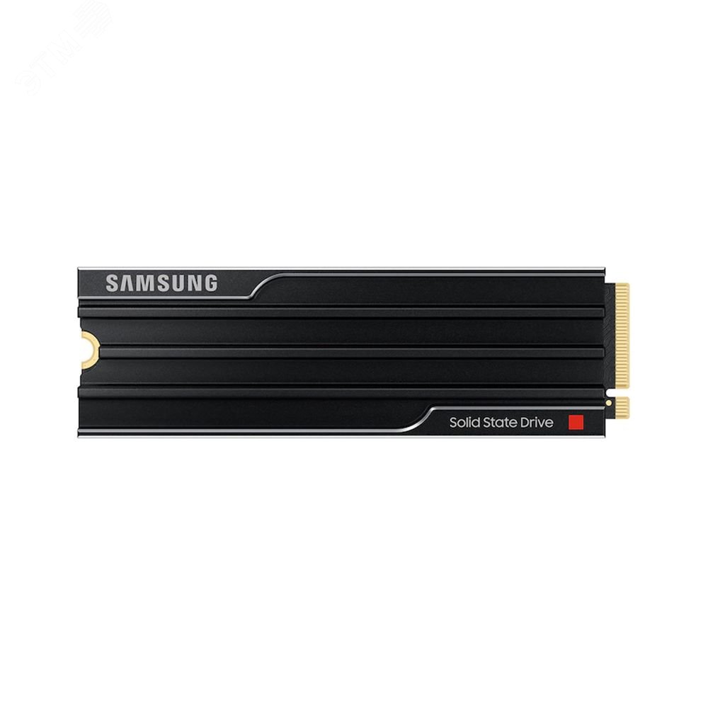 Изображение товара Накопитель SSD M.2 2280 4ТБ 9100 PRO Black, PCIe 5.0 x4, NVMe, 3D NAND, 14800/13400 Мб/с (шт)