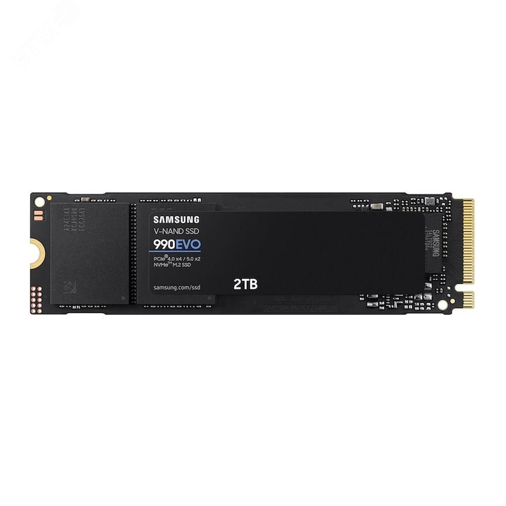 Изображение товара SSD Samsung 990 EVO M.2 2280 2ТБ PCIe 4.0 NVMe Изображение товара SSD Samsung 990 EVO M.2 2280 2ТБ PCIe 4.0 NVMe