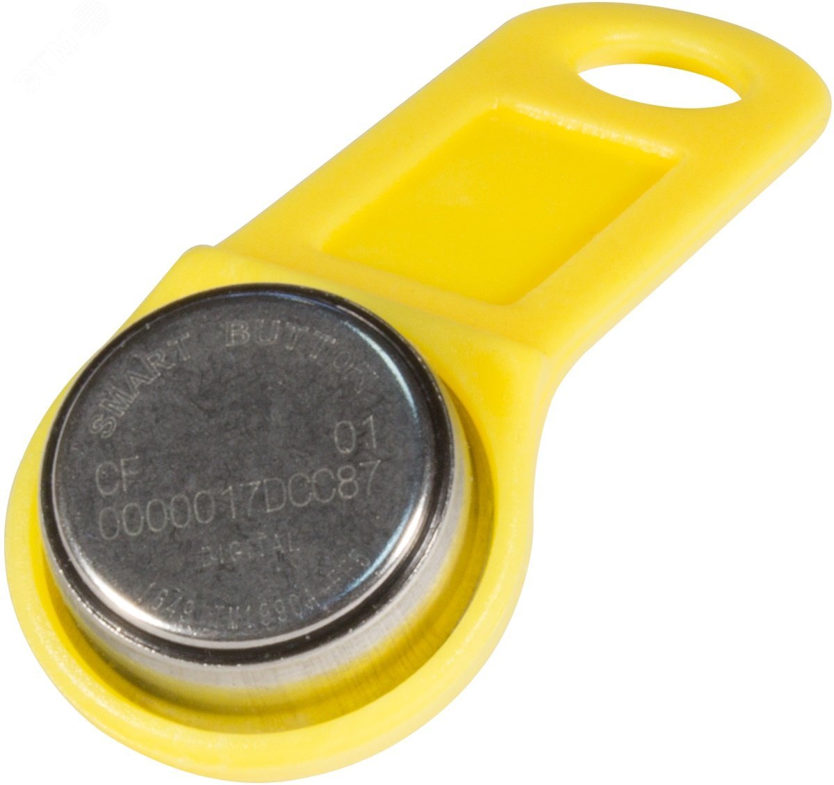 Ключ Touch memory DS 1990A - F5 цвет желтый DS 1990 желтый SLINEX