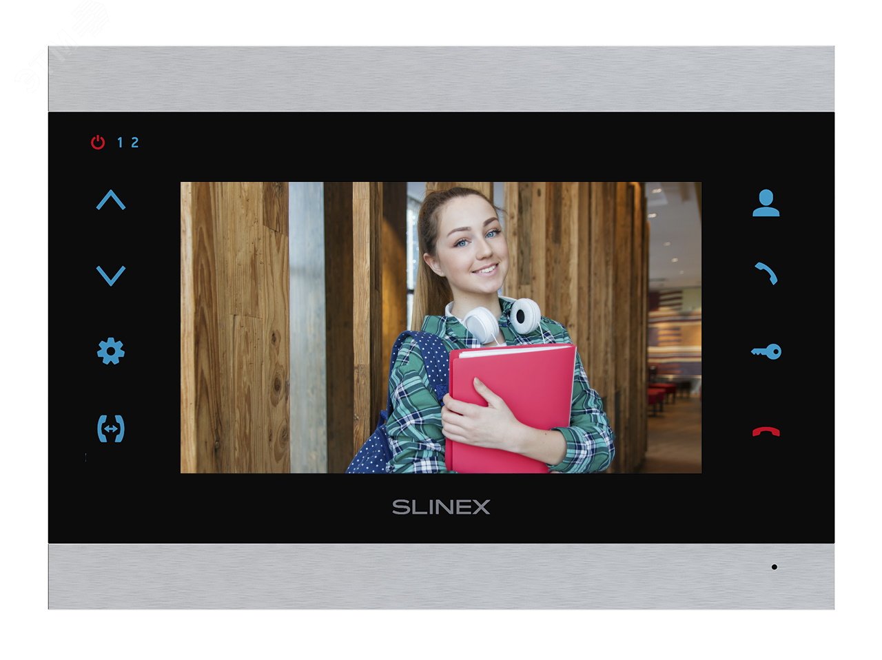 Изображение товара Видеодомофон SLINEX SL-07N Cloud с Wi-Fi и 7-дюймовым IPS экраном Изображение товара Видеодомофон SLINEX SL-07N Cloud с Wi-Fi и 7-дюймовым IPS экраном