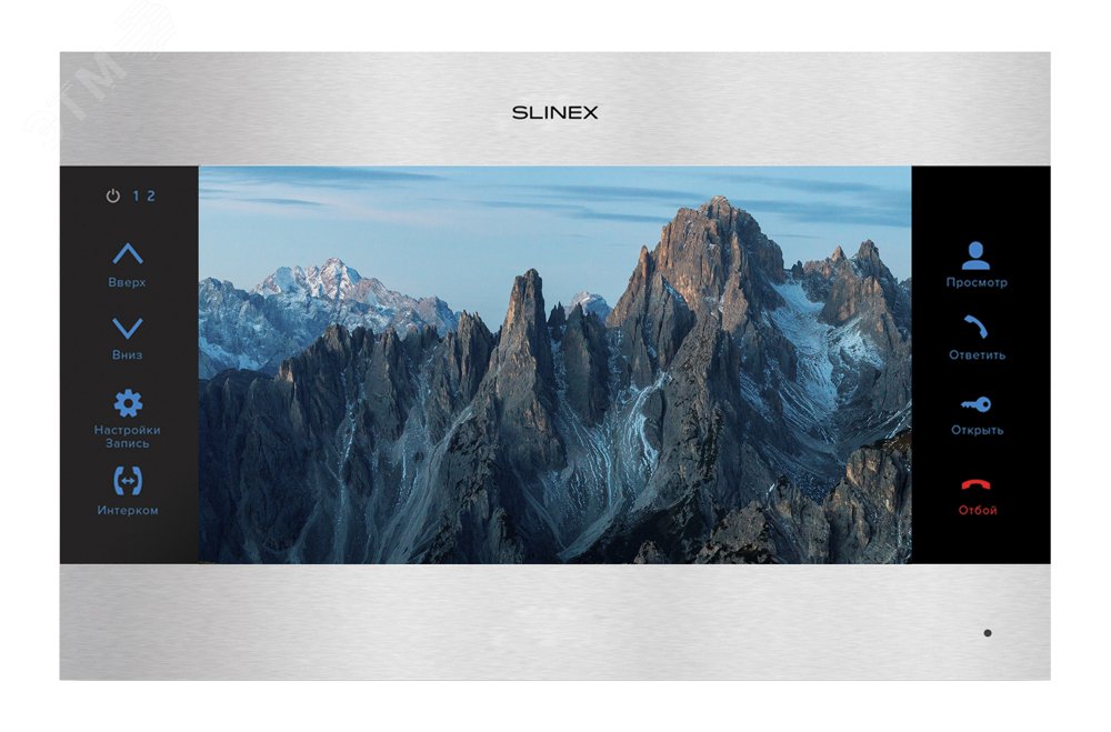 Видеодомофон цветной SLINEX SL-10MHD Silver+Black SLINEX
