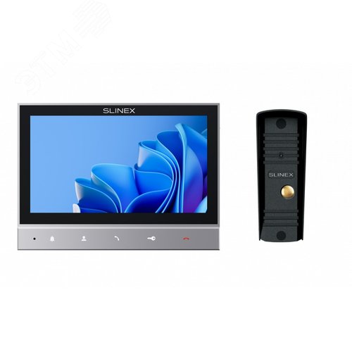 Изображение товара Комплект видеодомофон и вызывная панель (шт)