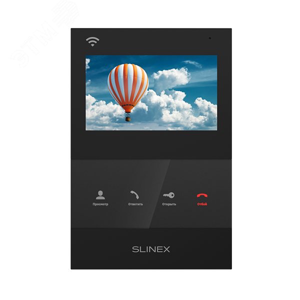 Изображение товара Цветной видеодомофон SLINEX SQ-04N Cloud с Wi-Fi и записью