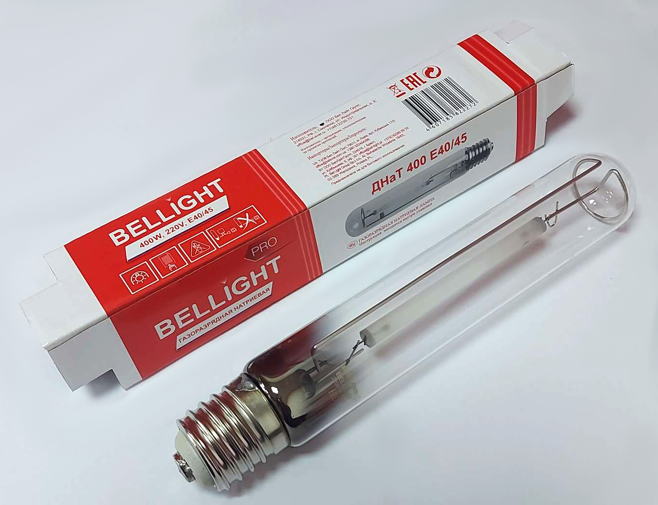 Лампа ДНАТ 400 Вт Е40 BL (40) РФ ПРО