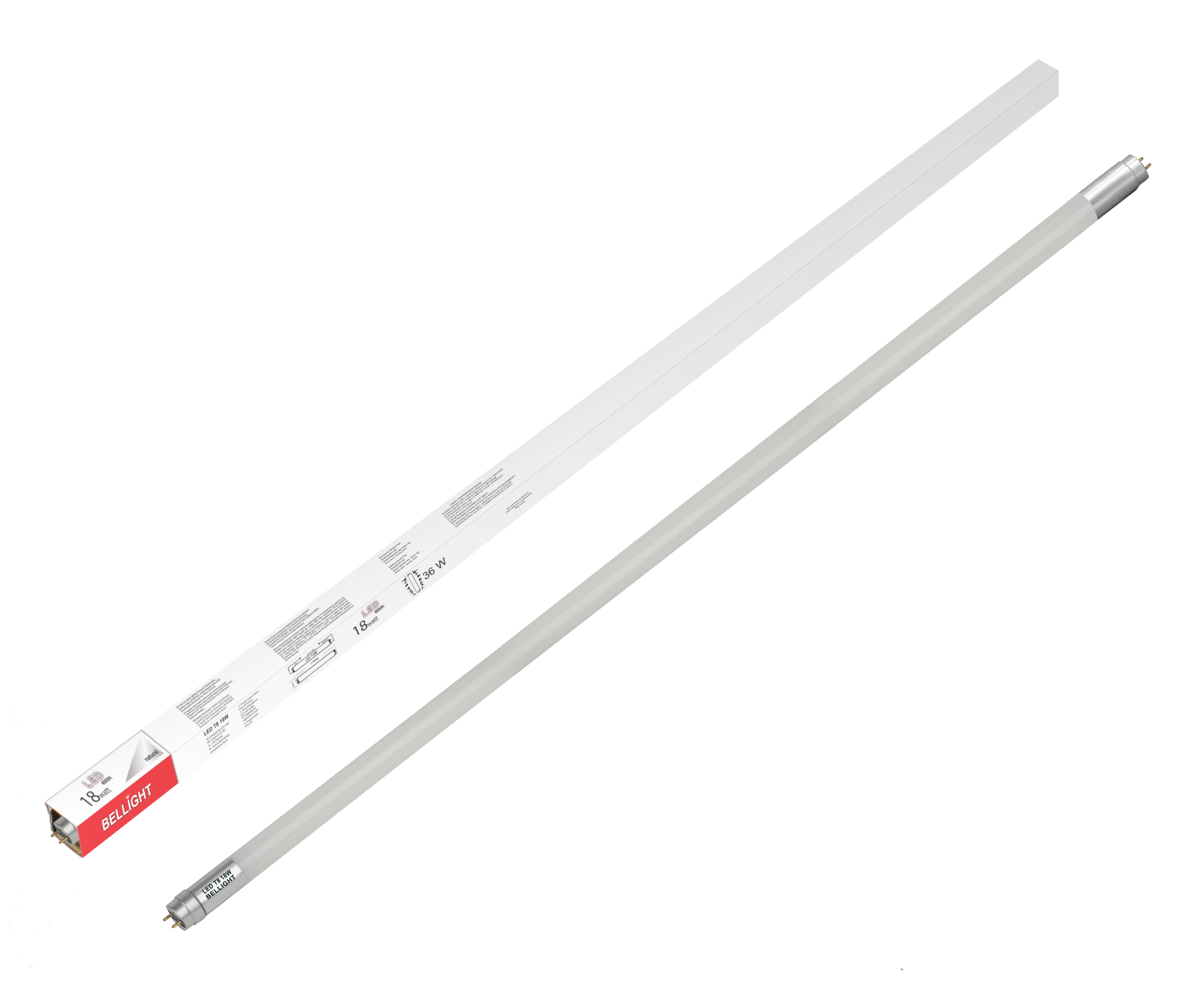 Лампа Светодиодная LED T8 18W 1200ММ 4000 К