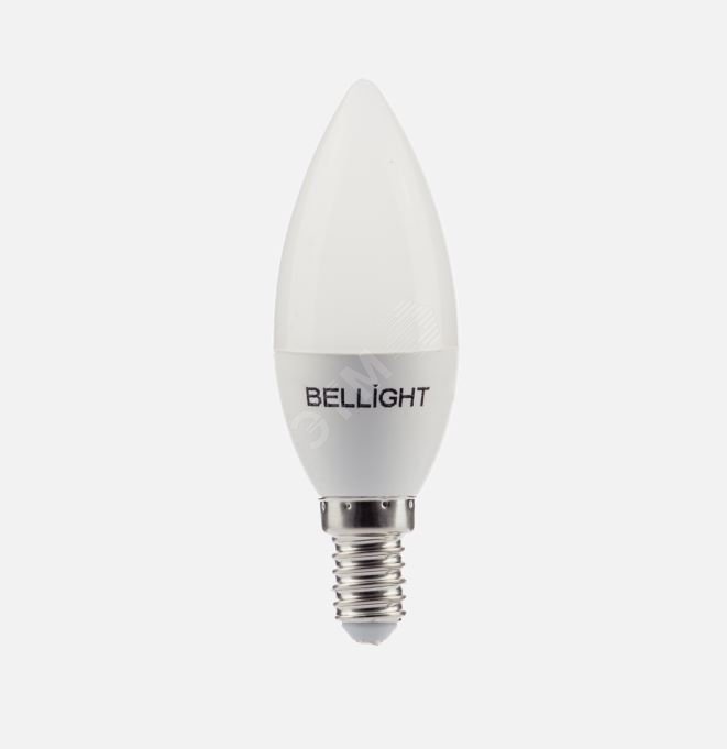 Лампа светодиодная LED 7Вт E14 4000К C35 220В BELLIGHT BELLIGHT купить цена