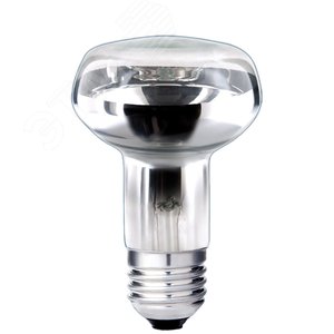 Лампа накаливания зеркальная ЗК 230-60 R63 Е27 (14099056)