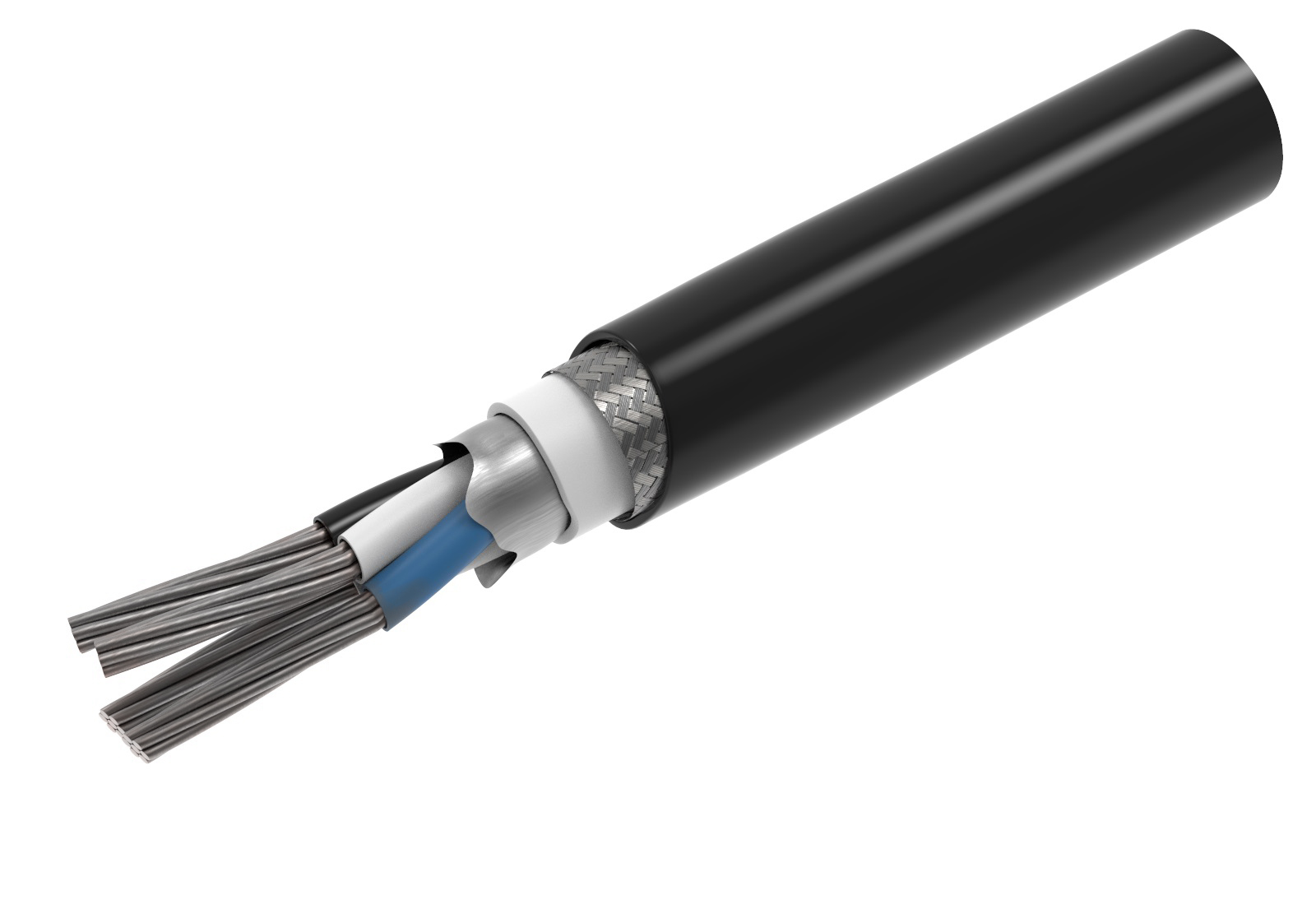 Кабель монтажный МКЭКШВнг(А)-HF 2х2х1,5 барабан ТРТС