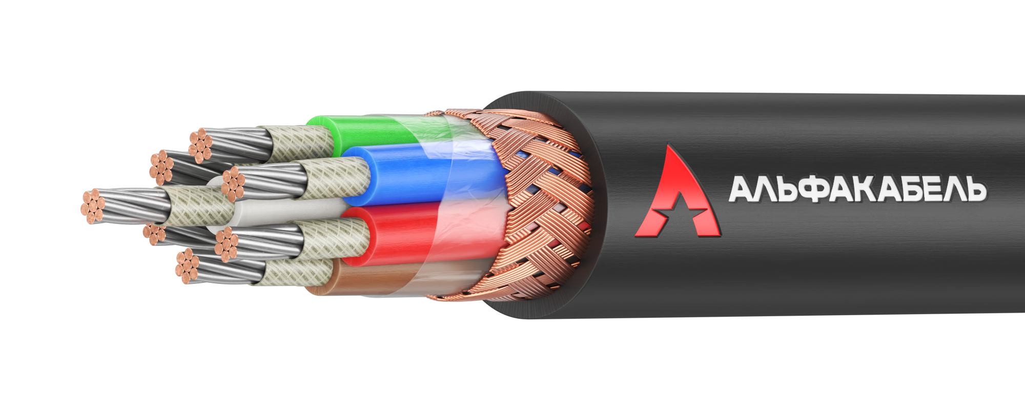 Кабель монтажный МКЭШнг(А)-FRLS 12х0,35 барабан ТРТС