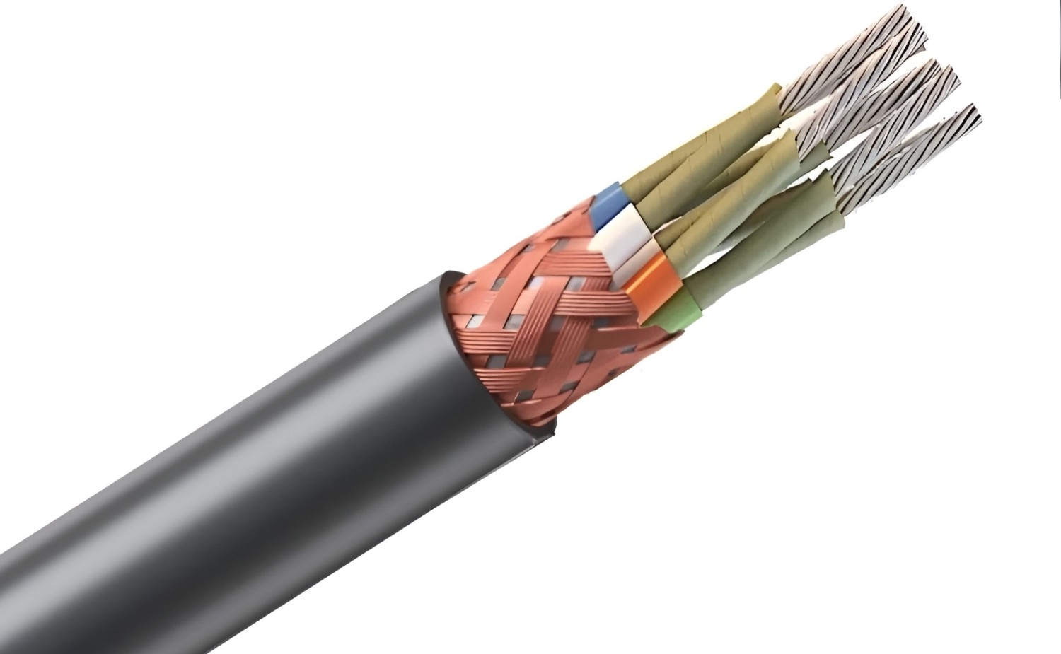 Кабель монтажный МКЭШВнг(А)-FRLS 8х2х0,35 барабан ТРТС