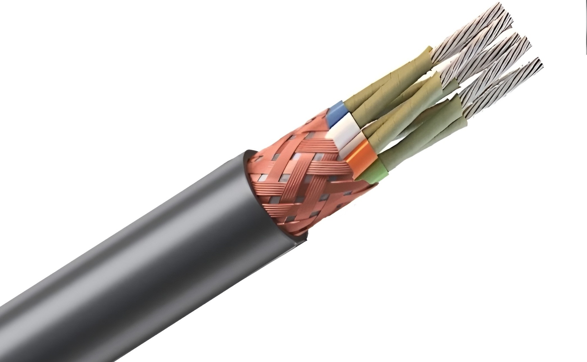 Кабель монтажный МКЭШВнг(А)-FRLSLTx 6х2х0,35 барабан ТРТС